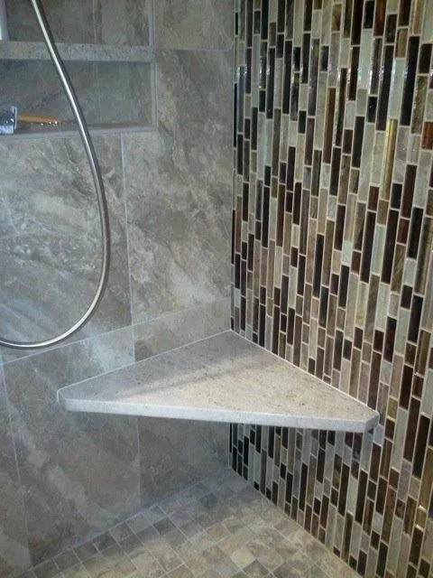 Visitor Bathroom by Prestige Stone & Tile - Photo 2