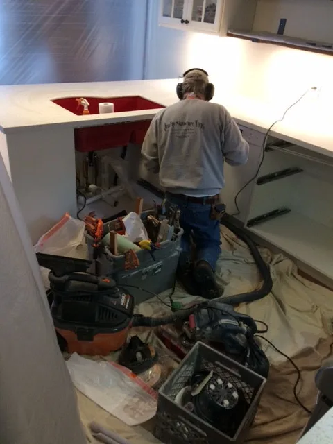 Harbor Springs - Rustic Kitchen by Quality Signature Tops Inc - Photo 3