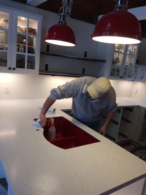Harbor Springs - Rustic Kitchen by Quality Signature Tops Inc - Photo 7