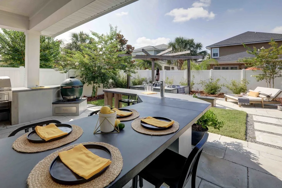 Contemporary Backyard at Jacksonville Beach by Concrete Commander - Photo 3