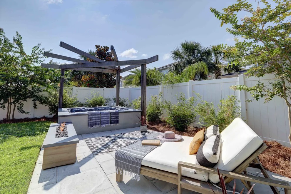 Contemporary Backyard at Jacksonville Beach by Concrete Commander - Photo 10