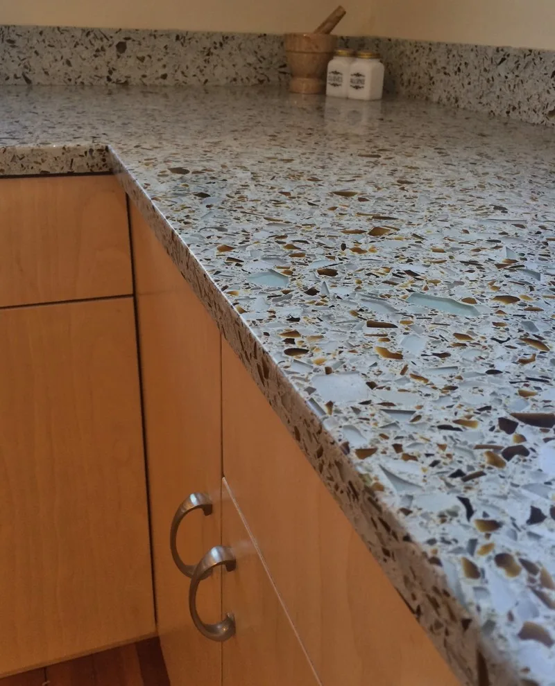 K and M by Inspired Composites Recycled Glass Countertops - Photo 13