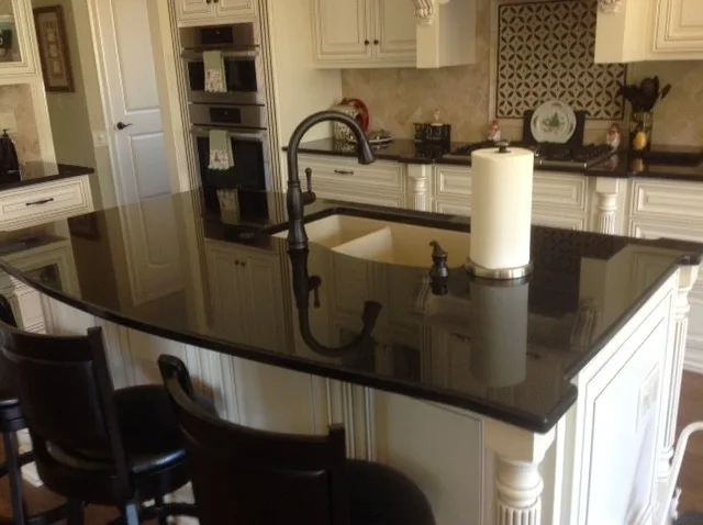 Black Galaxy Kitchen by Bolder Granite - Photo 2