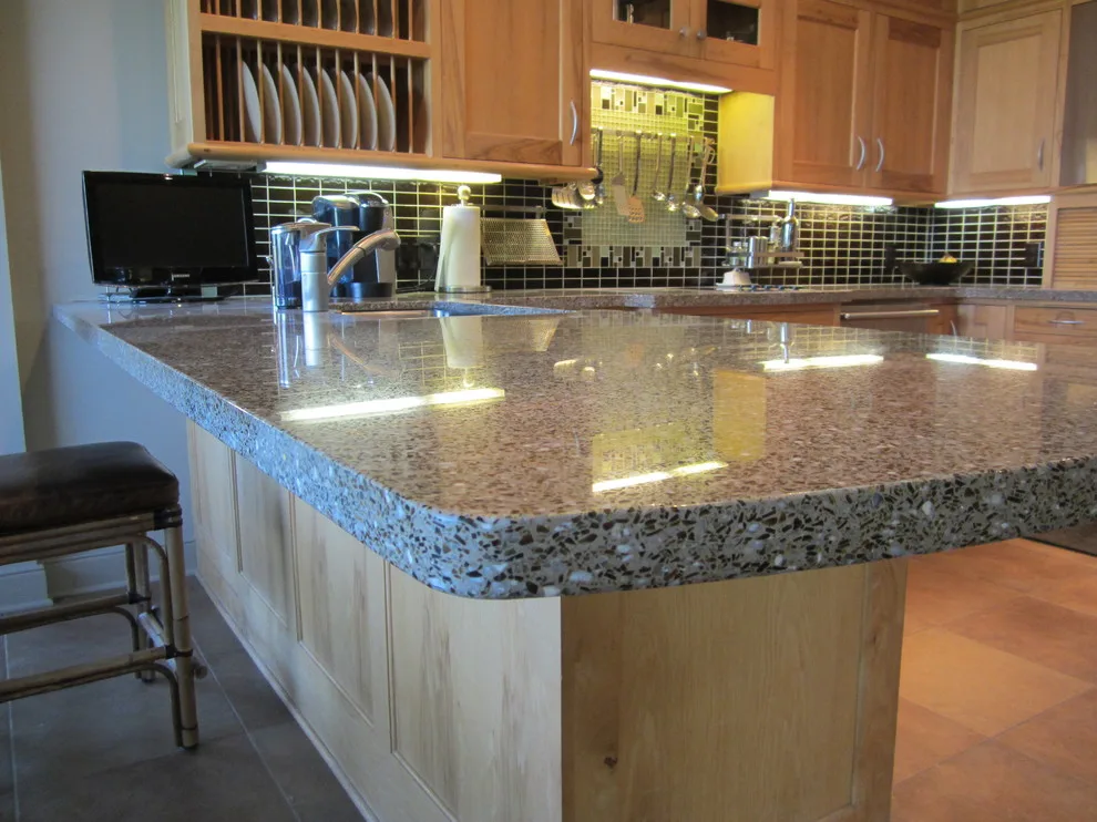 Culinary Space by Inspired Composites Recycled Glass Countertops - Photo 12