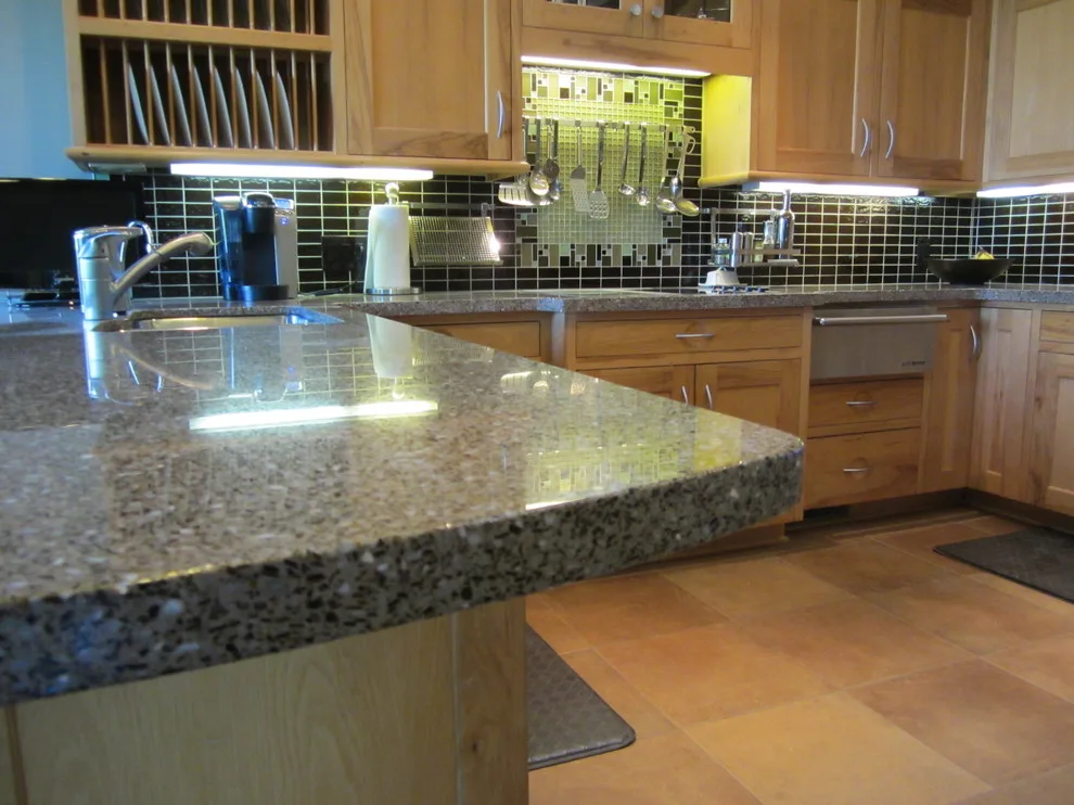 Culinary Space by Inspired Composites Recycled Glass Countertops - Photo 29