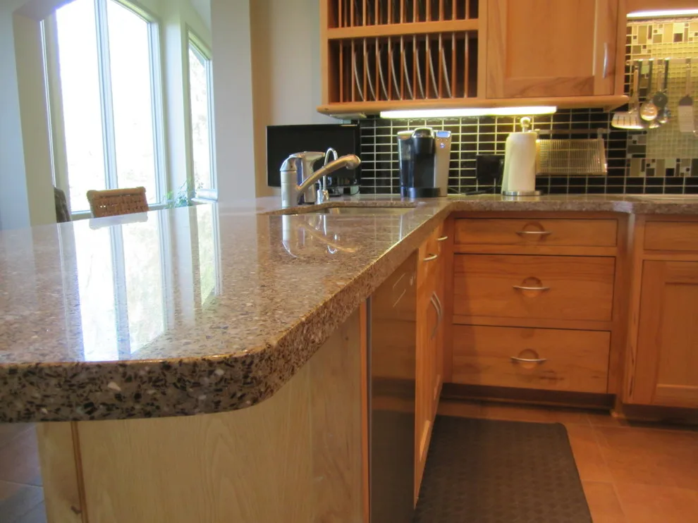 Culinary Space by Inspired Composites Recycled Glass Countertops - Photo 16