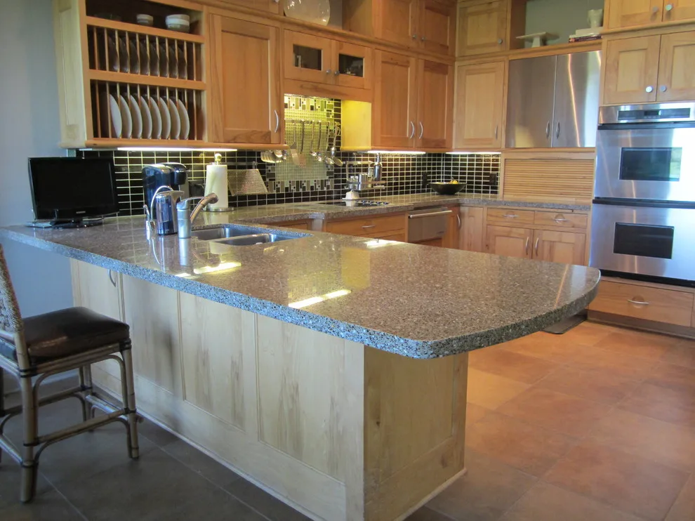 Culinary Space by Inspired Composites Recycled Glass Countertops - Photo 38