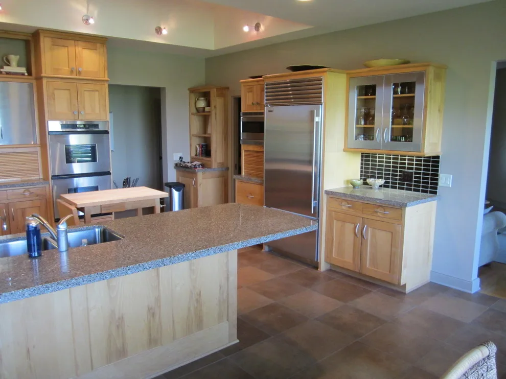 Culinary Space by Inspired Composites Recycled Glass Countertops - Photo 9
