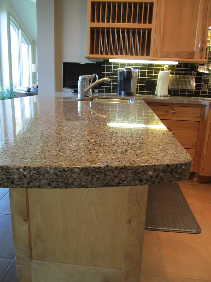 Culinary Space by Inspired Composites Recycled Glass Countertops - Photo 14