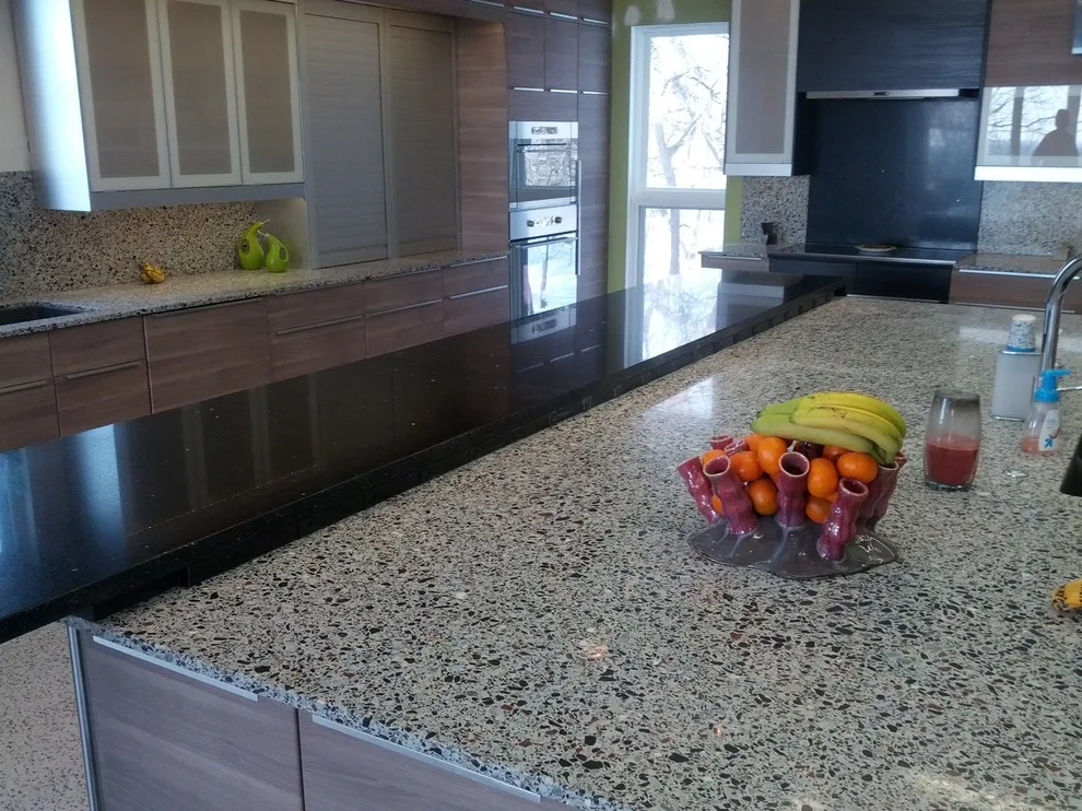 Culinary Space by Inspired Composites Recycled Glass Countertops - Photo 49
