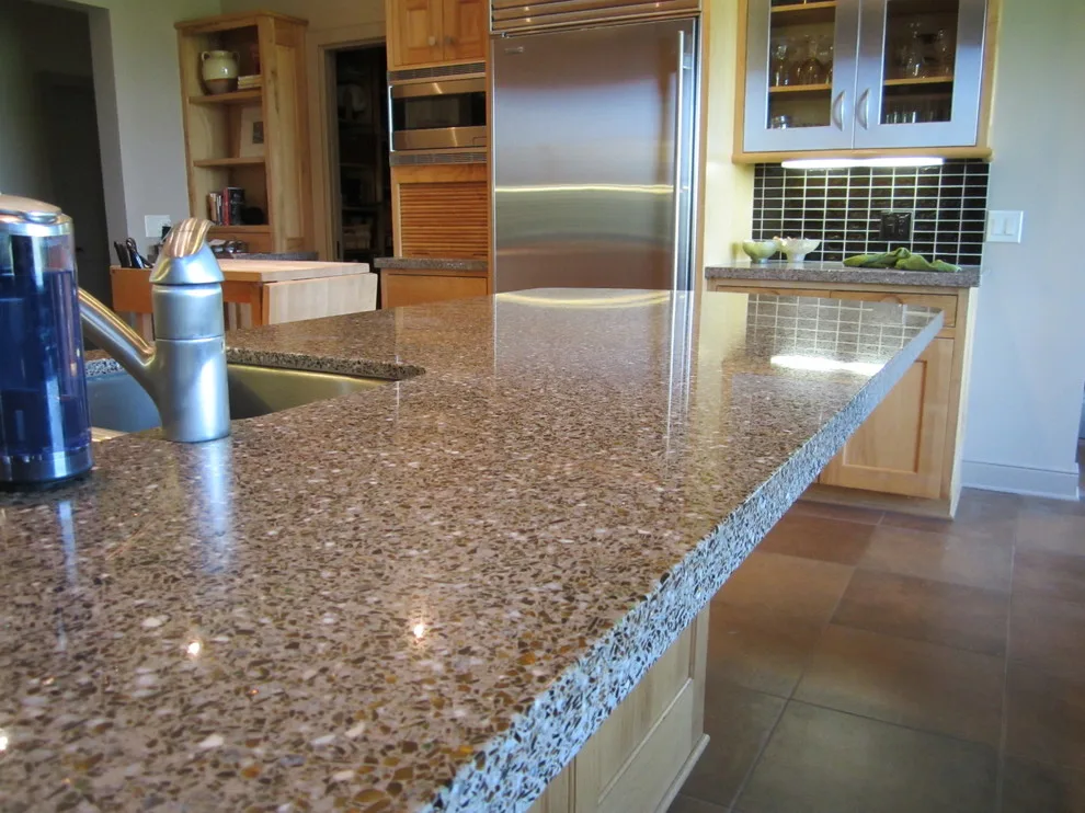 Culinary Space by Inspired Composites Recycled Glass Countertops - Photo 10