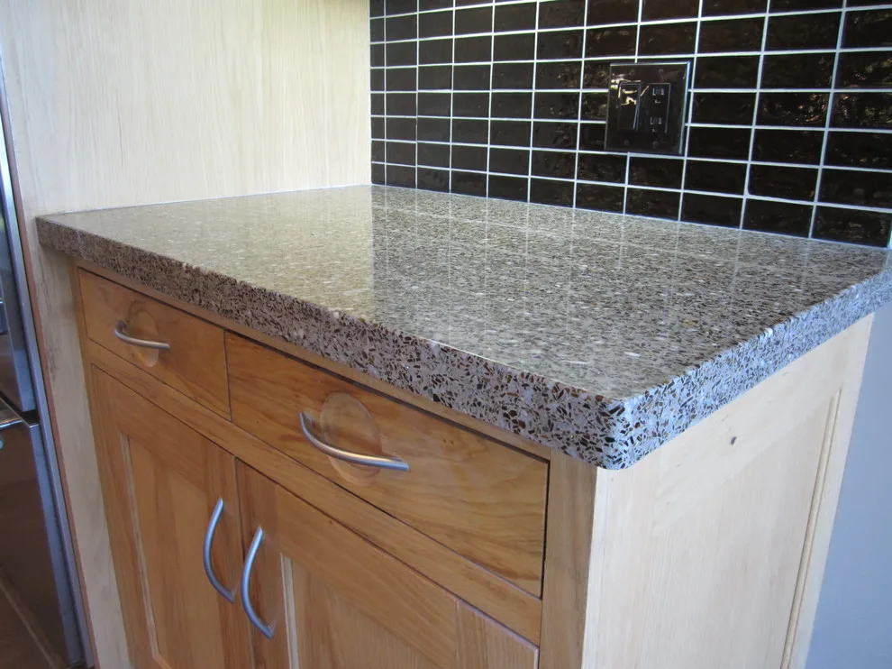 Culinary Space by Inspired Composites Recycled Glass Countertops - Photo 19