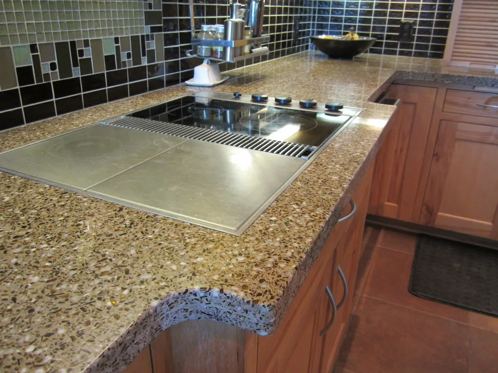 Culinary Space by Inspired Composites Recycled Glass Countertops - Photo 15