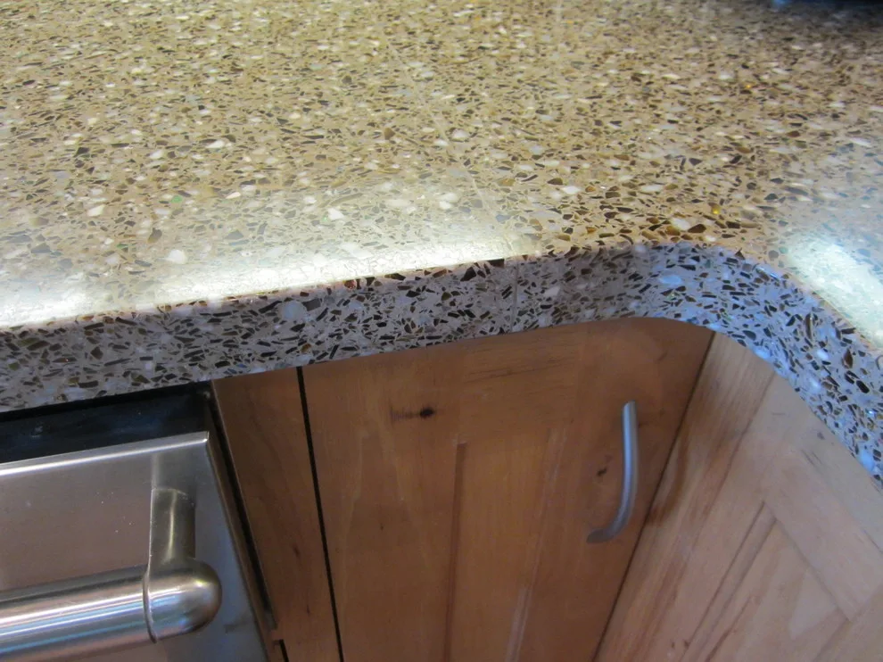 Culinary Space by Inspired Composites Recycled Glass Countertops - Photo 31