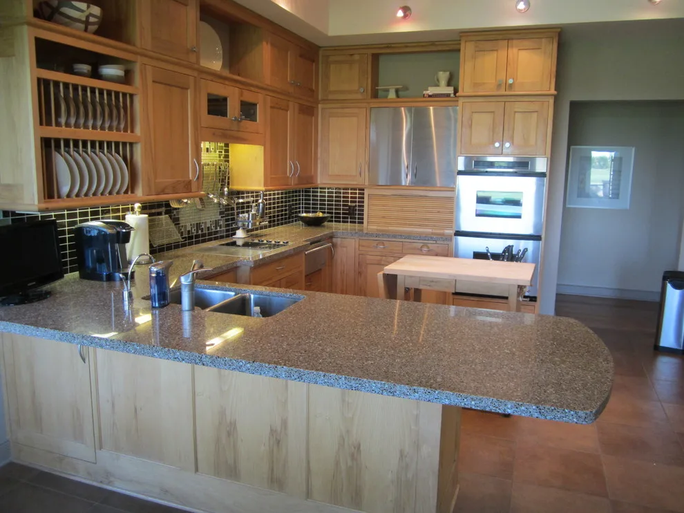 Culinary Space by Inspired Composites Recycled Glass Countertops - Photo 39