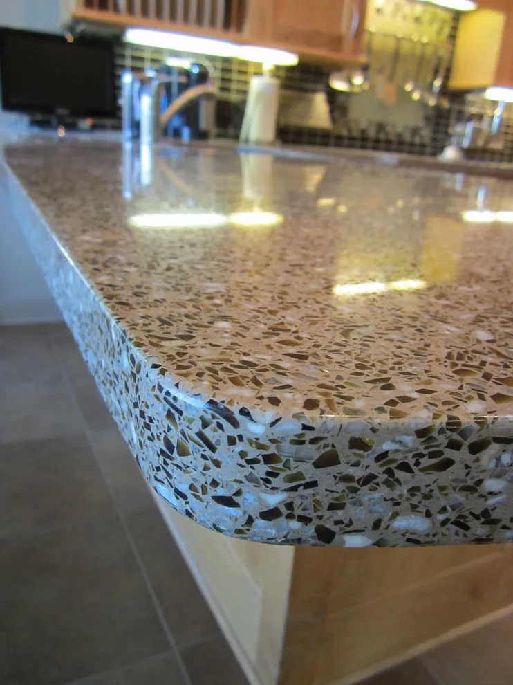 Culinary Space by Inspired Composites Recycled Glass Countertops - Photo 37