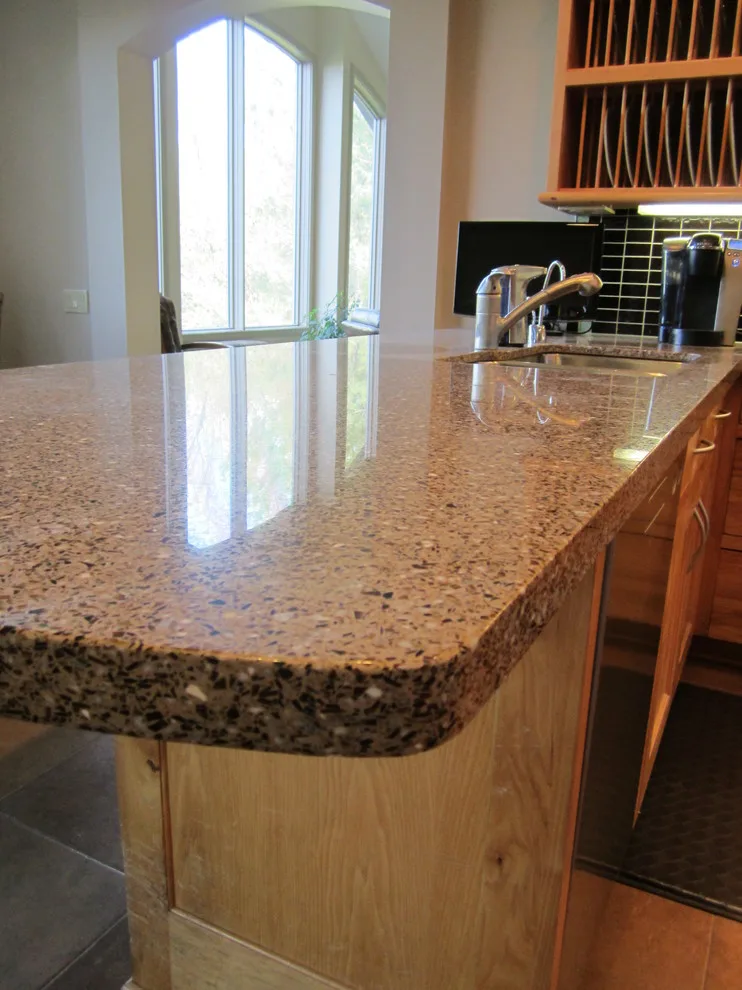 Culinary Space by Inspired Composites Recycled Glass Countertops - Photo 24