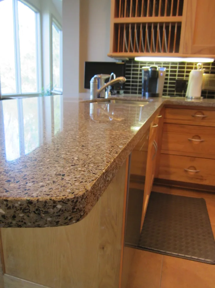 Culinary Space by Inspired Composites Recycled Glass Countertops - Photo 8