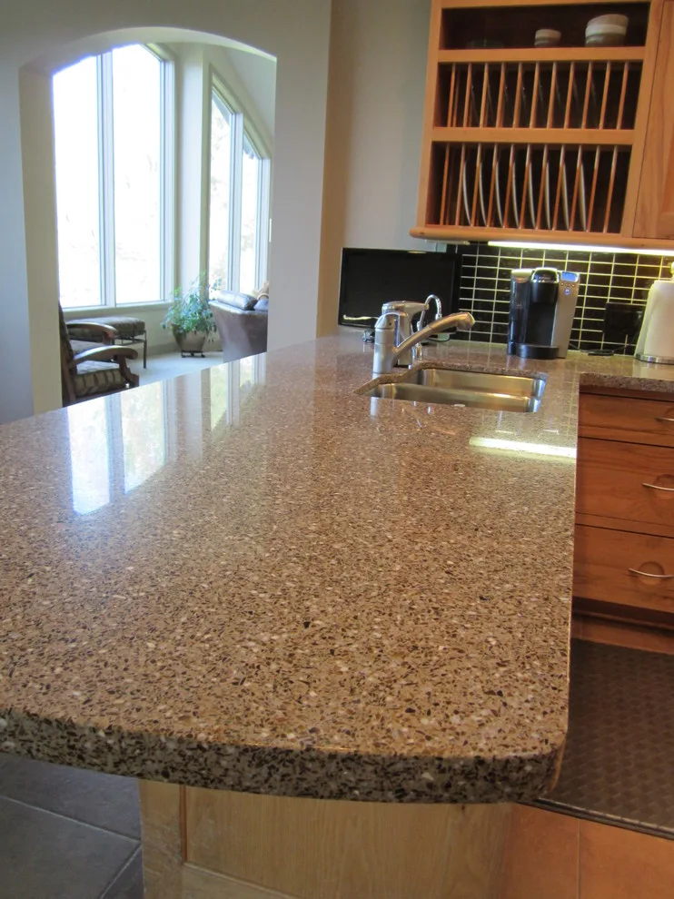 Culinary Space by Inspired Composites Recycled Glass Countertops - Photo 21