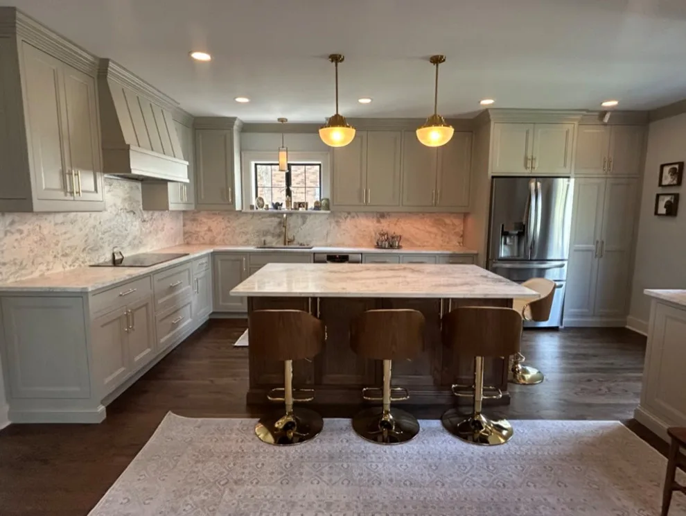 Kitchen renovation - Countertops and complete backsplash by Euroselect Stone LLC - Photo 6