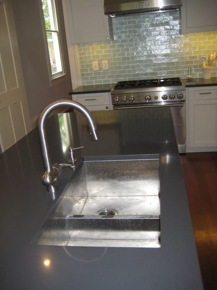 Caledonia Quartz for Santa Margherita Kitchen by LaBruyere Stone - Photo 2