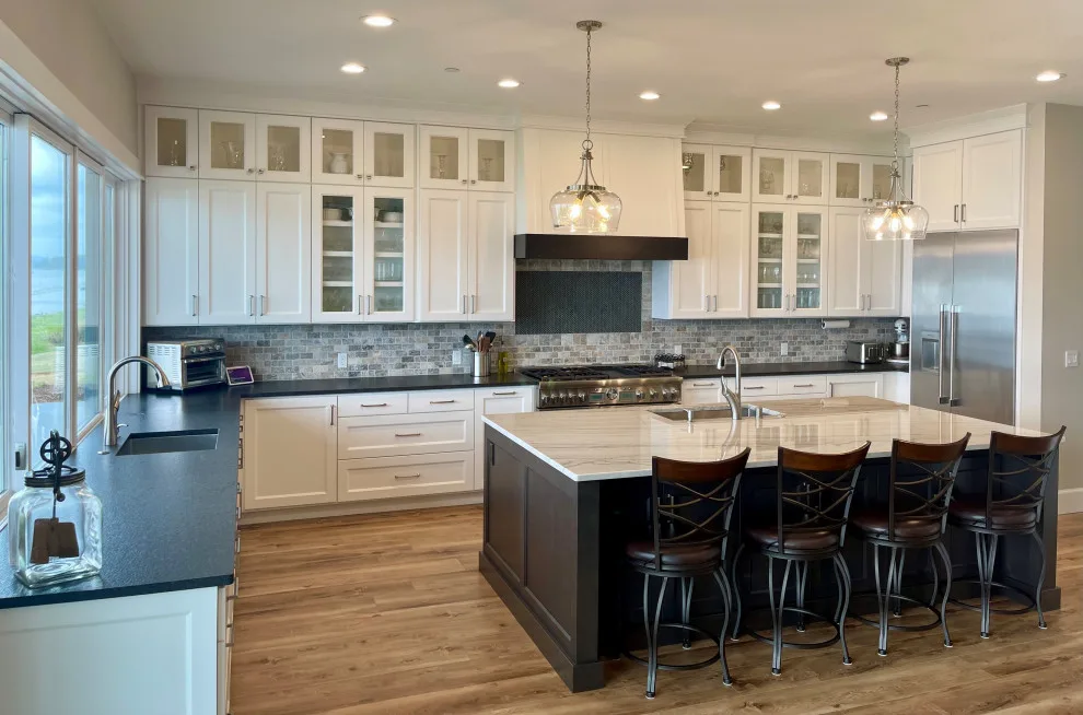 Quartzite Island Kitchen by American Marble & Granite - Photo 2