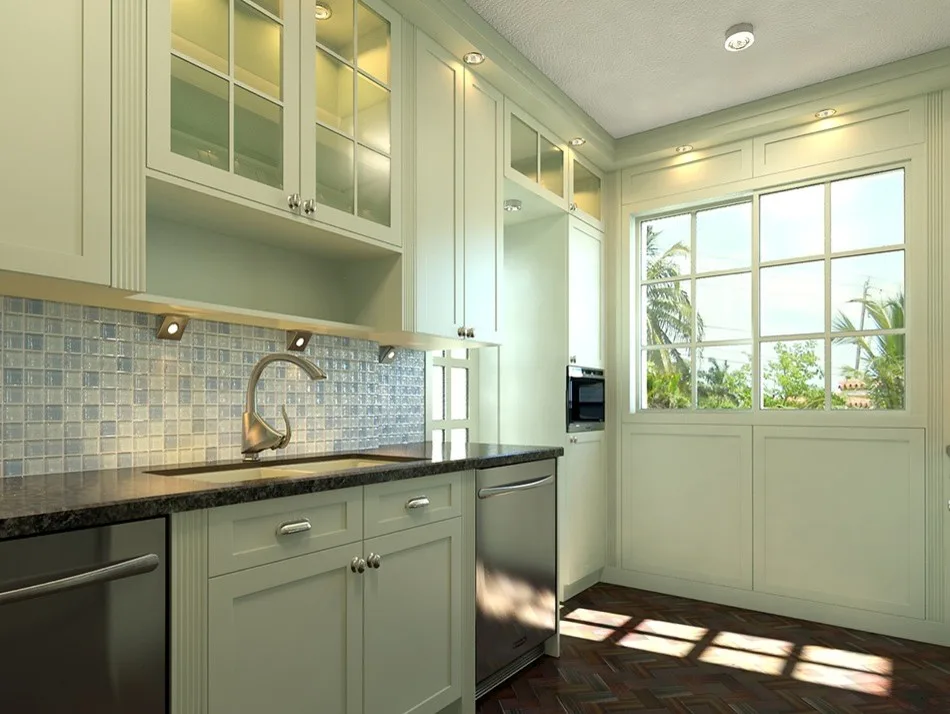 Modern White Kitchen by Affordable Granite Inc - Photo 2