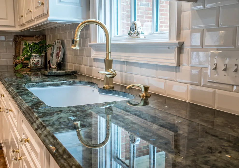 Madagascar Labradorite Quartzite Kitchen Surfaces by East Coast Granite & Tile - Photo 9