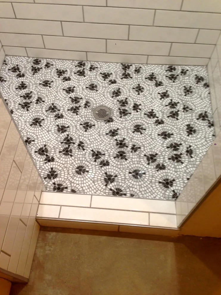 Lee's Summit Shower Renovation for the Basement by JS Mosaic Works - Photo 6