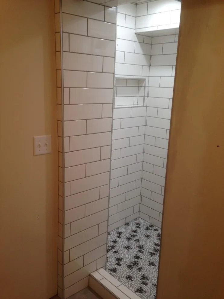 Lee's Summit Shower Renovation for the Basement by JS Mosaic Works - Photo 2