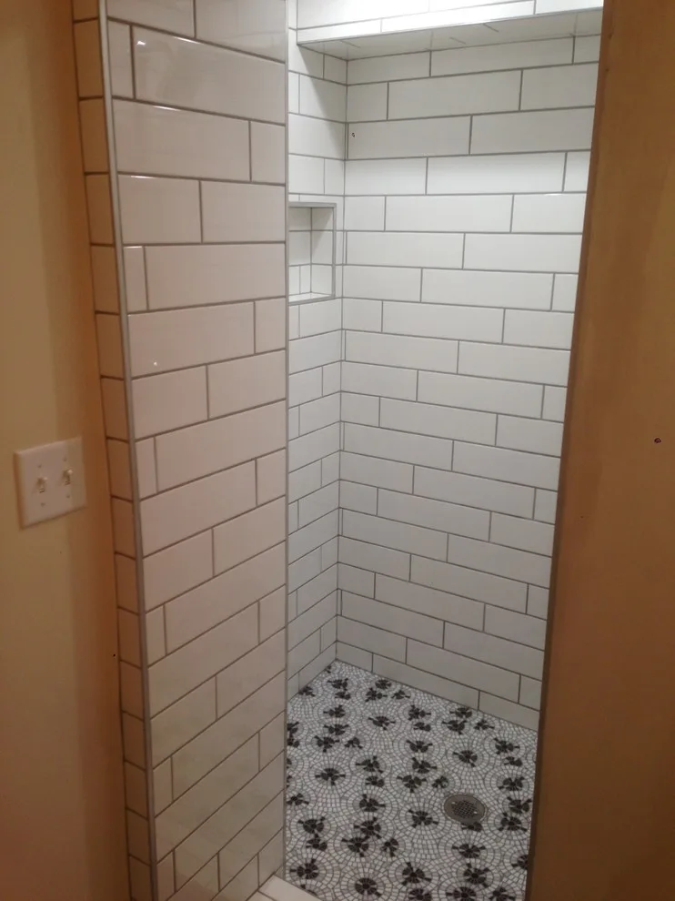 Lee's Summit Shower Renovation for the Basement by JS Mosaic Works - Photo 5