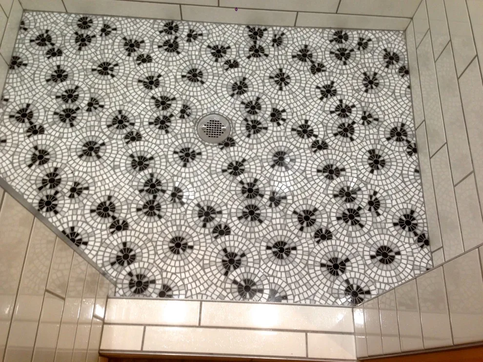Lee's Summit Shower Renovation for the Basement by JS Mosaic Works - Photo 9