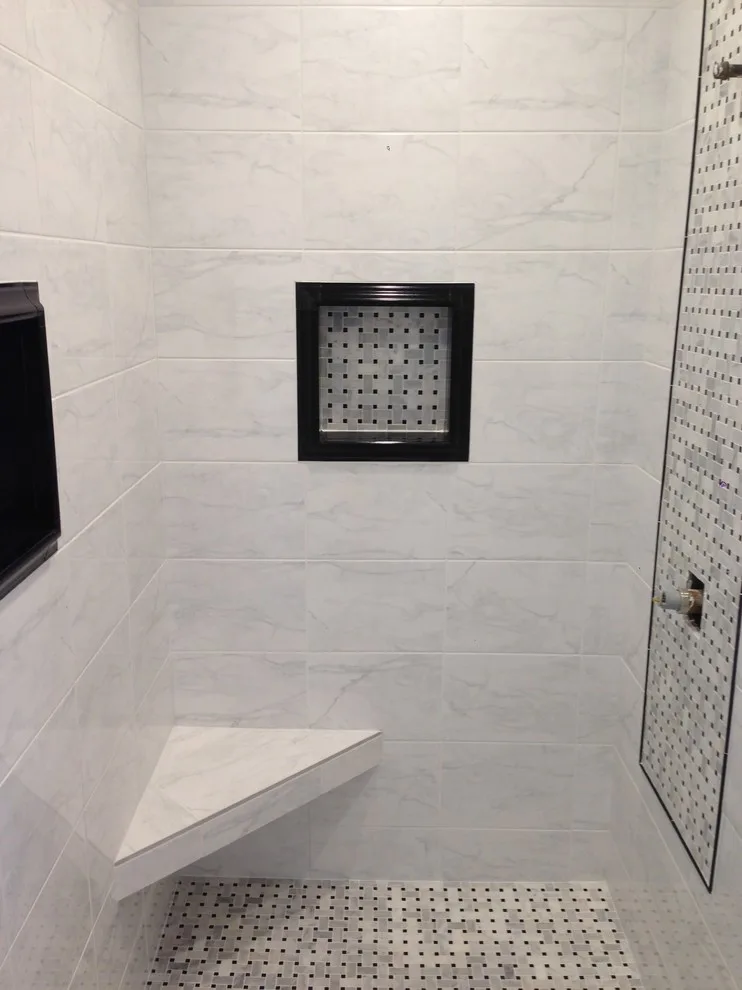 Illuminated Main Bathroom by JS Mosaic Works - Photo 6