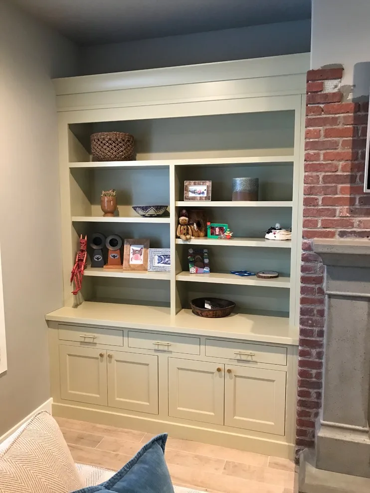 Custom Built-Ins for the Living Room by PSI Tops | Plastic Specialties Inc - Photo 3