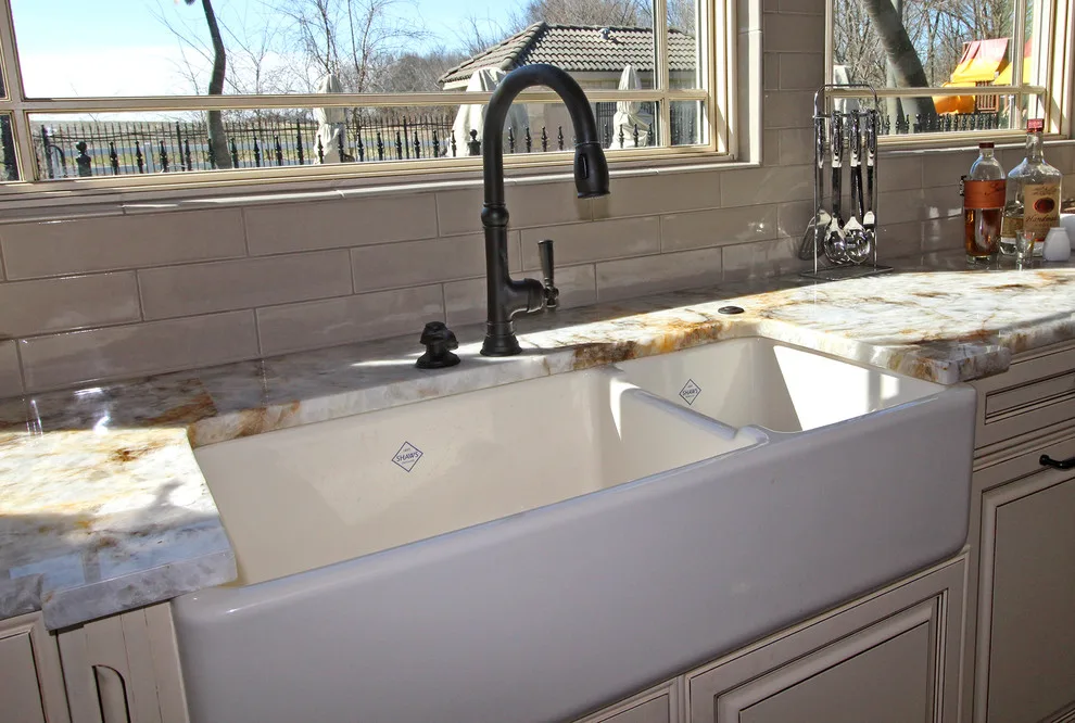 Luminous Quartzite Kitchen and Island Expansion by Canaan Stone Works, LLC - Photo 17