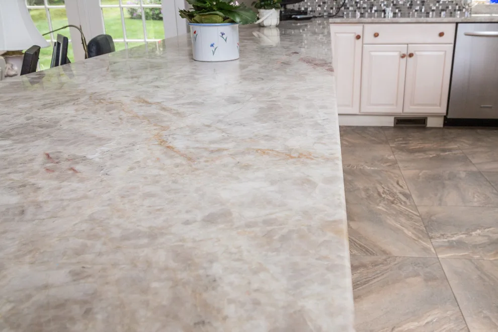 Lumerian Light Granite and Madre Perla Quartz Kitchen by Northern Granite And Marble - Photo 8
