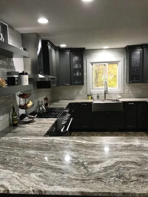 Unrefined Sugar Marble Kitchen Worktops by Cutting Edge Countertops, Inc. - Photo 2