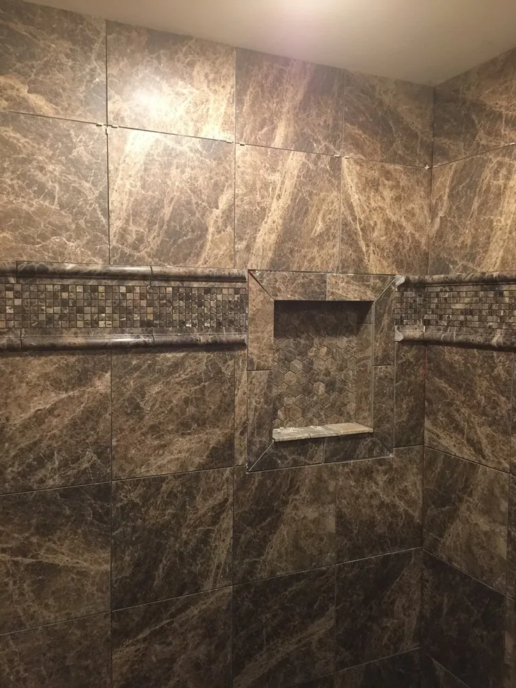 Bathroom renovation project by Brinson Custom Tile - Photo 3