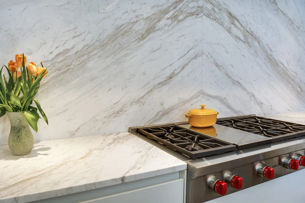 Contemporary Cremo Calacatta Kitchen by Aria Stone Gallery - Photo 2