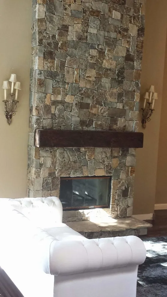 Stone Hearth Fireplace by StartTile - Photo 2