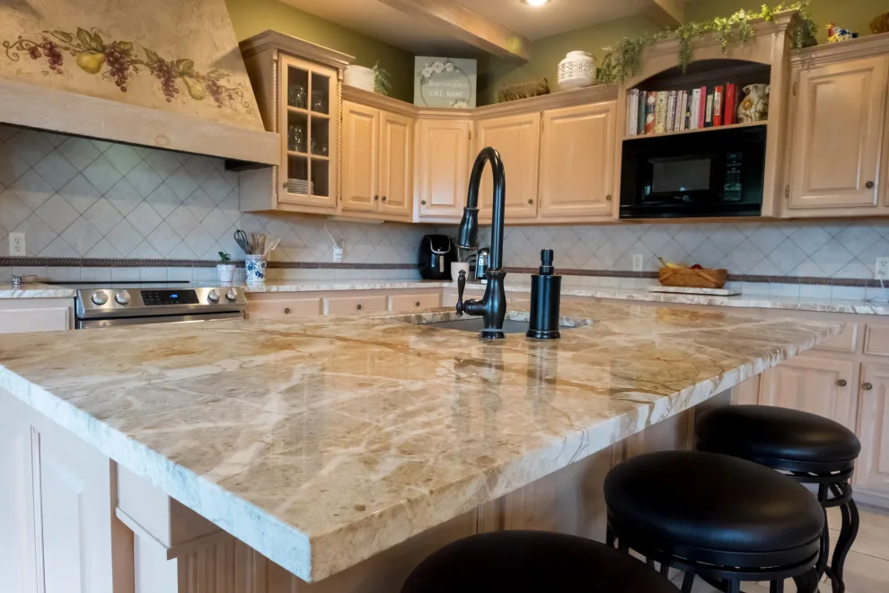 Modern French Provincial Quartzite Kitchen by WilgusIQ - Photo 4