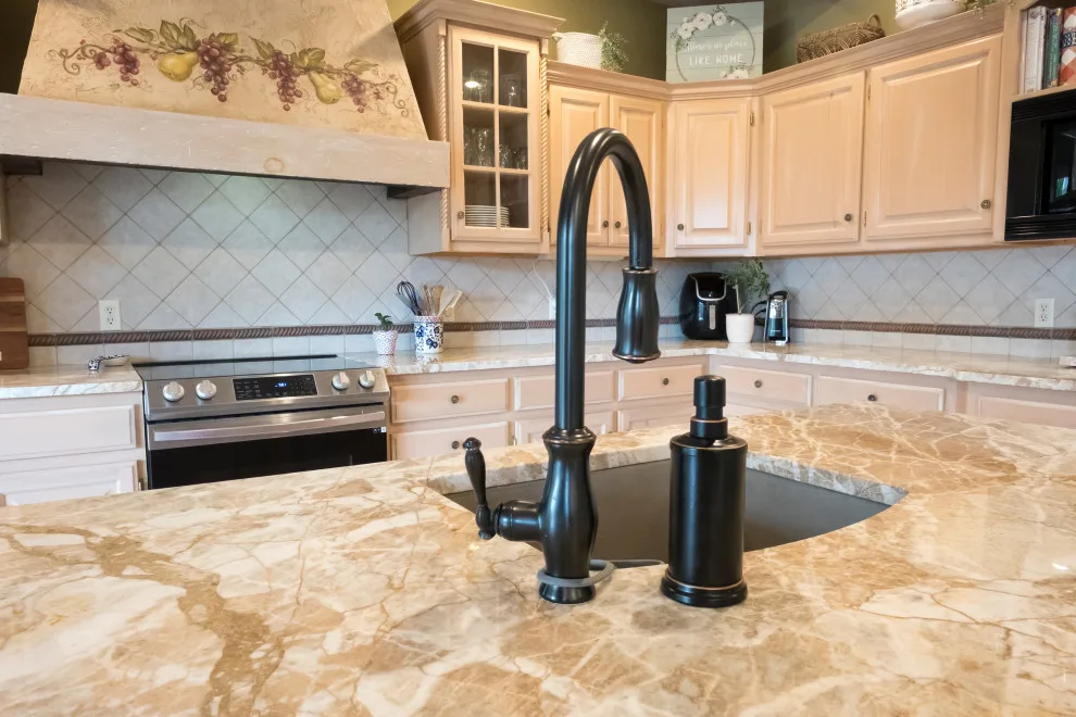 Modern French Provincial Quartzite Kitchen by WilgusIQ - Photo 6