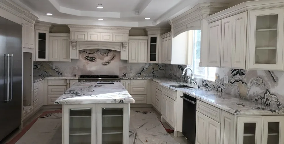 Kitchen Renovation - Marble - San Juan Capistrano by Natural Stone Fabricators - Photo 3