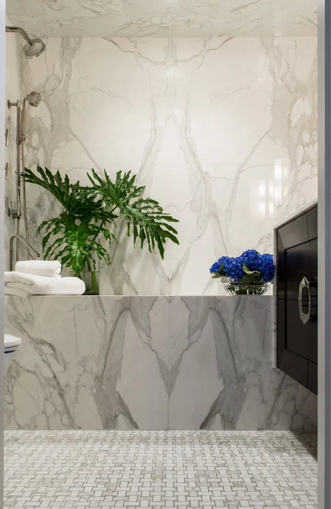 Olmos Penthouse Guest Bathroom by Delta Granite And Marble, Inc. - Photo 3