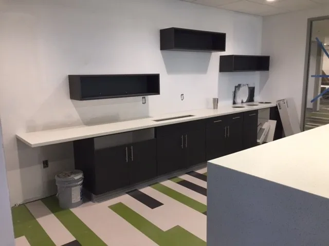 Modern White Custom Countertops for Kitchen by Elemental Design - Photo 4