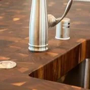 Gray Stone and Timber by Surface Art Countertops - Photo 6