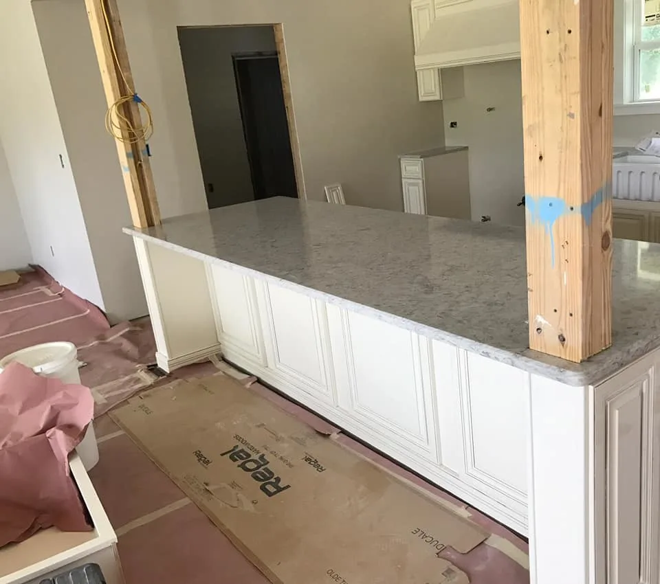 Quartz Kitchen with Portico Cream by S.A.K Granite - Photo 2