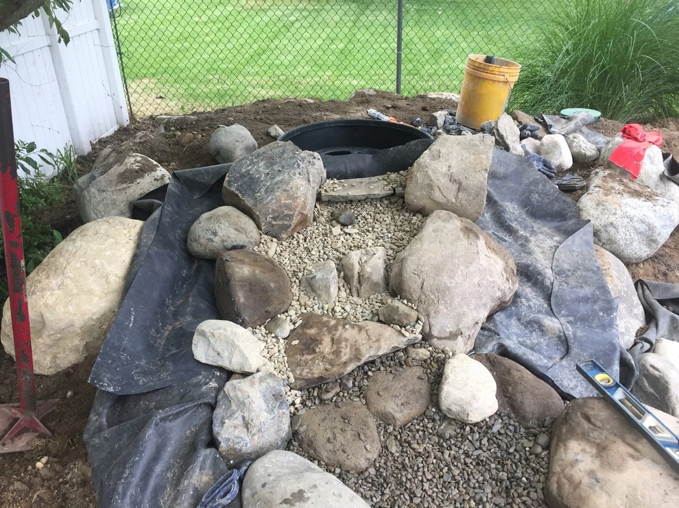 11'x16' Ecosystem Pond Build in Williamstown, NJ by Landvista Aquascapes - Photo 11