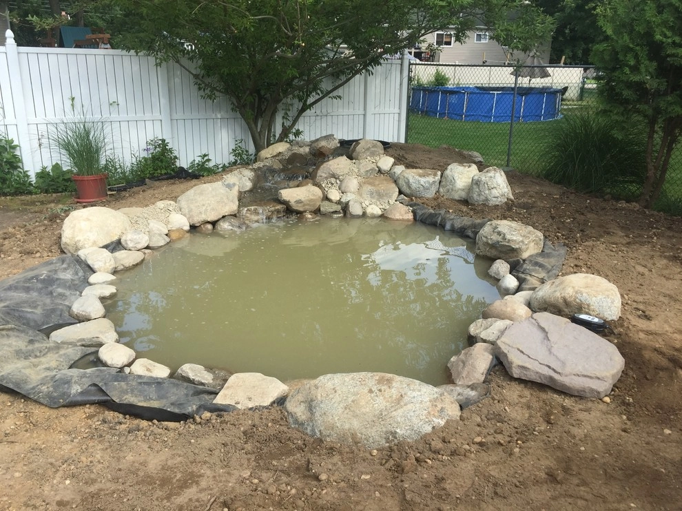 11'x16' Ecosystem Pond Build in Williamstown, NJ by Landvista Aquascapes - Photo 2