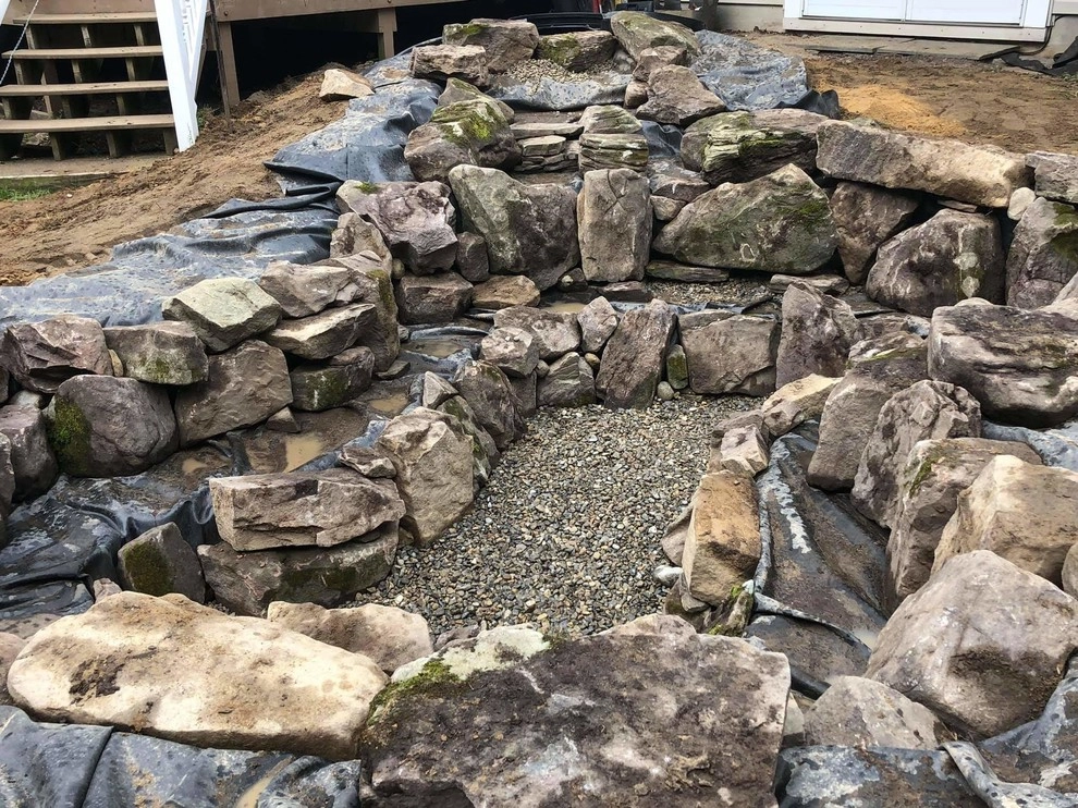 New 11x16' Backyard Ecosystem Pond in Berlin, NJ by Landvista Aquascapes - Photo 4